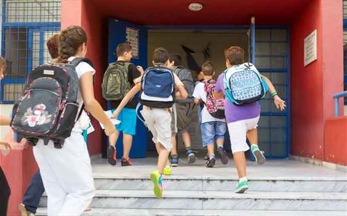 Στις 11 Σεπτεμβρίου ανοίγουν τα σχολεία