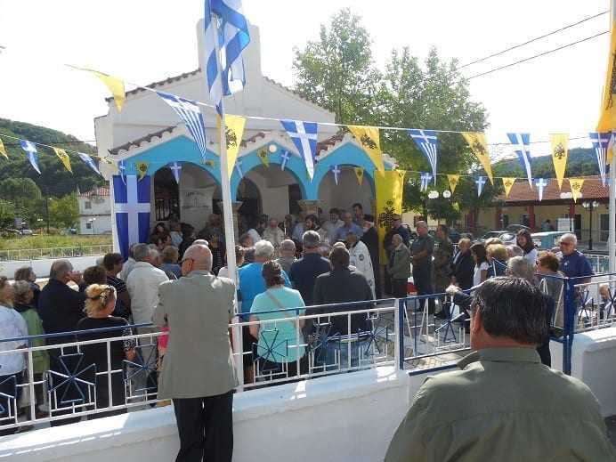 Τίμησαν οι πιστοί το παρεκκλήσι στις Θέρμες