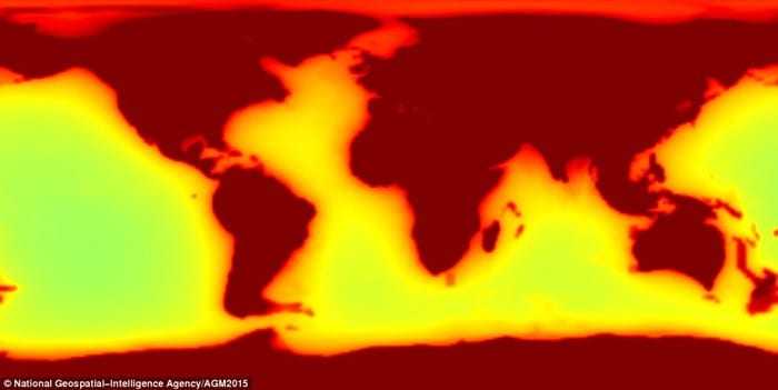 Ο παγκόσμιος χάρτης της ραδιενέργειας
