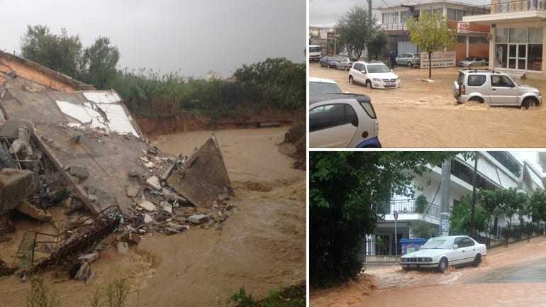 Kατακλυσμός του Νώε με έναν νεκρό