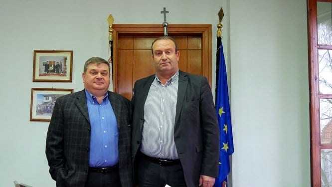 Επίσκεψη του Προέδρου της Πανελλήνιας Ένωσης Γενικών Γραμματέων Τοπικής Αυτοδιοίκησης στον Δήμαρχο Τοπείρου