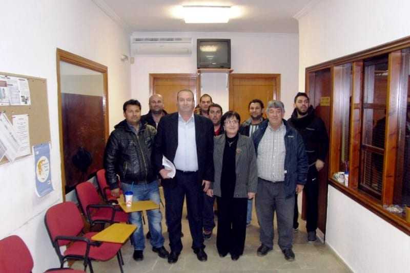 Επίσκεψη του Πολιτιστικού Συλλόγου ΡΟΜ Ευλάλου στον Δήμαρχο Τοπείρου
