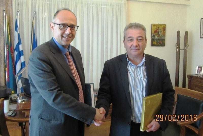 Επίσκεψη προξένου της Κύπρου στον Δήμαρχο Ξάνθης