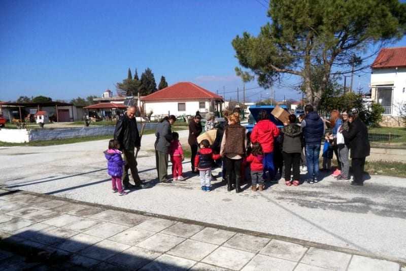 Ενημέρωση για την ανακύκλωση και  δεντροφύτευση στον παιδικό σταθμό Μαγγάνων του Δήμου Τοπείρου