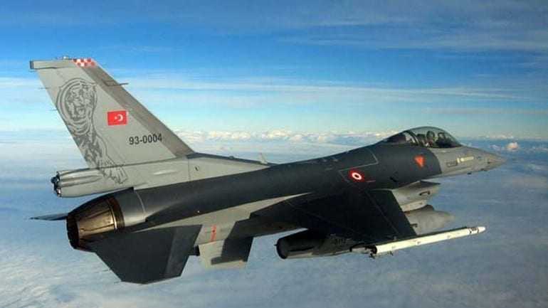 Παραβιάσεις του εθνικού εναέριου χώρου από τουρκικά αεροσκάφη