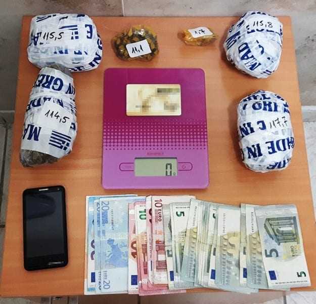 Σύλληψη υπηκόου Αλβανίας για κατοχή ναρκωτικών
