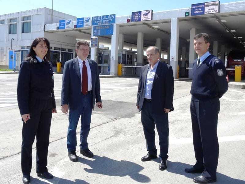 Σε χρήση επιπλέον λωρίδες κυκλοφορίας στο Μεθοριακό Σταθμό Κήπων