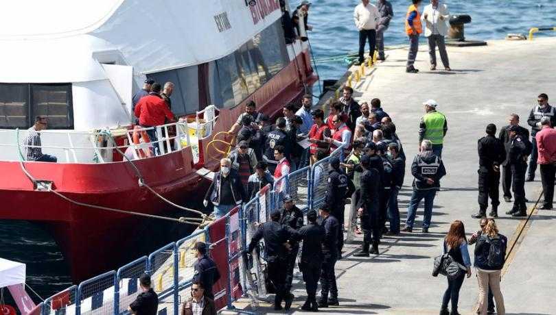 Επιστροφές μεταναστών στην Τουρκία από Λέσβο