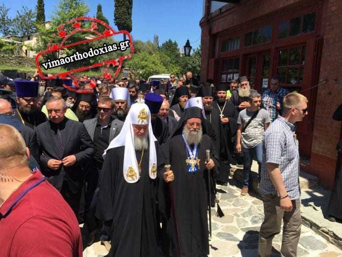 Έφτασε στο Άγιο Όρος ο Ρώσος Πατριάρχης – Η υποδοχή (ΒΙΝΤΕΟ & ΦΩΤΟ)