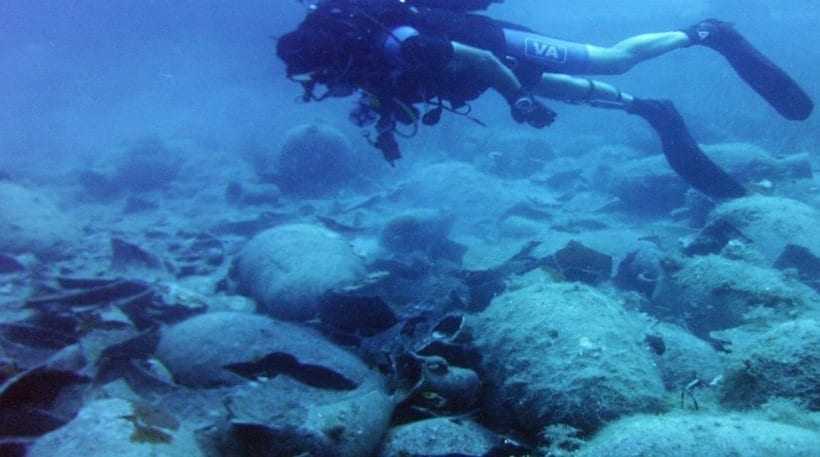 Μοναδικές ιστορικές ανακαλύψεις στην υποθαλάσσια περιοχή της Δήλου