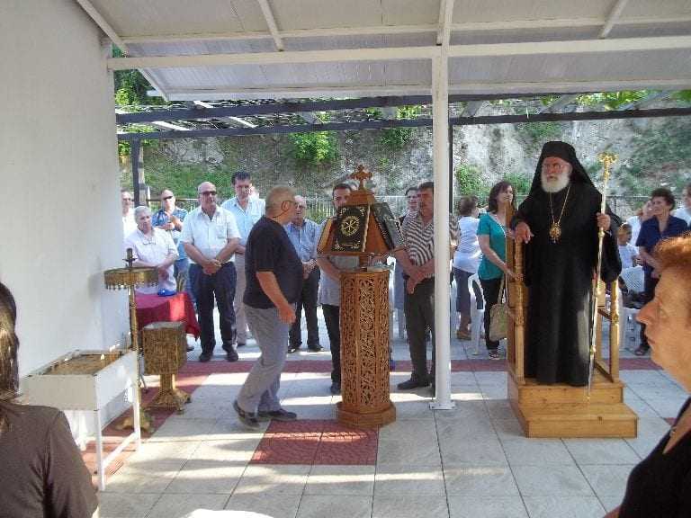 Πανήγυρις στο παρεκκλήσιον Μύκης Μεγαλομάρτυρος Αγ. Κυριακής