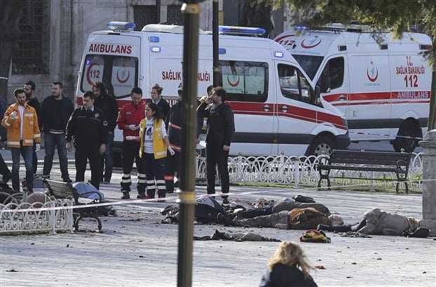 Η τρομοκρατική επίθεση στην Κωνσταντινούπολη