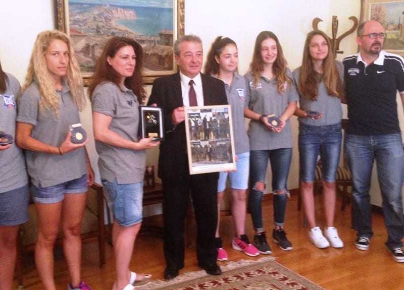 Συγχαρητήρια δημάρχου Ξάνθης στην γυναικεία ομάδα μπάσκετ  γυναικών ΑΣΠΙΔΑ