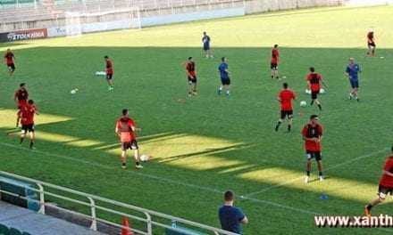 Ασκήσεις στο Xanthi FC Arena