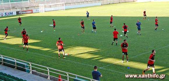 Ασκήσεις στο Xanthi FC Arena