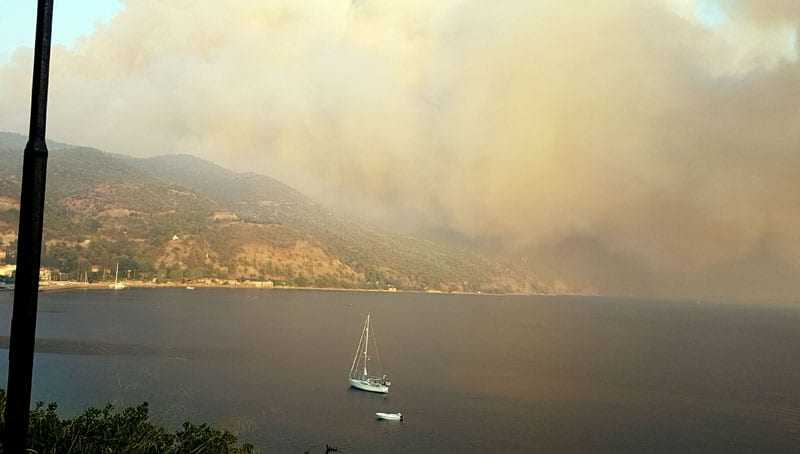 Σειρά πρωτοβουλιών για την πυρόπληκτη βόρεια Εύβοια. Δηλώσεις Αποστόλου, Κουντουρά, Μπακογιάννη