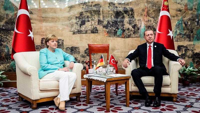 Συνάντηση Μέρκελ – Ερντογάν στο περιθώριο της G20