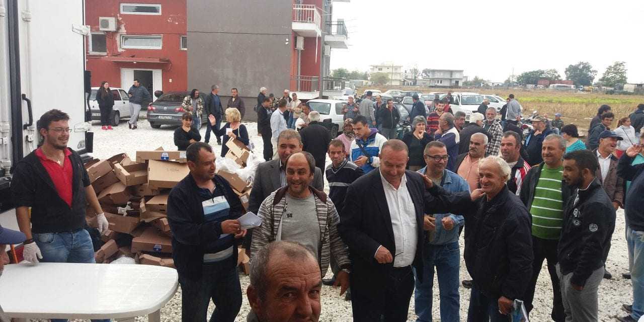 «Ολοκλήρωση διανομής τροφίμων από τον Δήμο Τοπείρου».