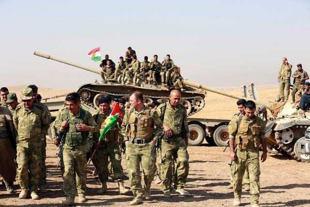 Οι Κούρδοι Πεσμεργκά «δεν θα υποχωρήσουν από περιοχές που κατέλαβαν από το ΙΚ»