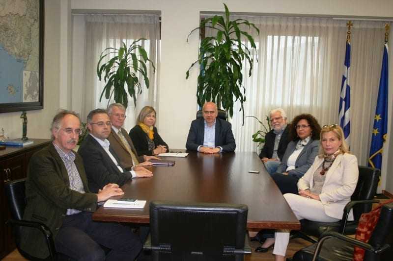 «Επίσκεψη αντιπροσωπείας των Ελληνικών εταιρειών Λιπασμάτων Καβάλας στον Περιφερειάρχη ΑΜΘ»