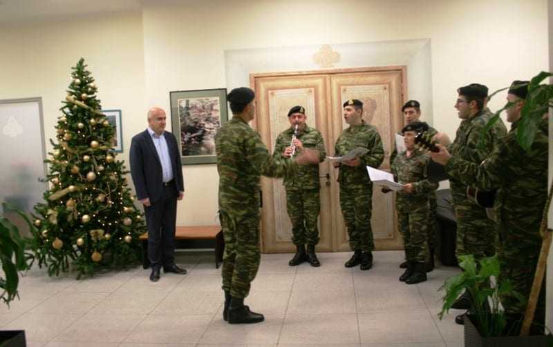 «Κάλαντα και ευχές στον Περιφερειάρχη ΑΜΘ»