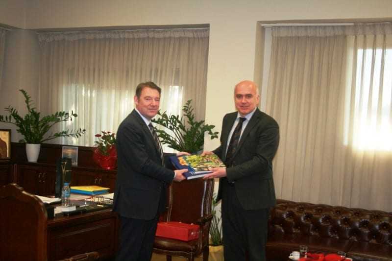 Επίσκεψη του Γενικού Πρόξενου της Βουλγαρίας στον Περιφερειάρχη