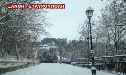Δεν πάνε σχολείο στην Σταυρούπολη…λόγω χιονιά