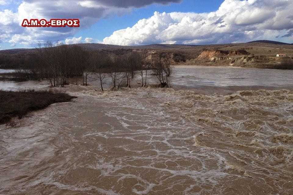 Μετά τα χιόνια οι πλημμύρες στον Έβρο;