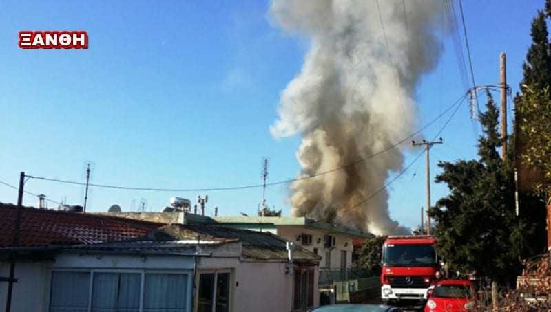 Πυρκαγια σε σπίτι στην Χρύσα