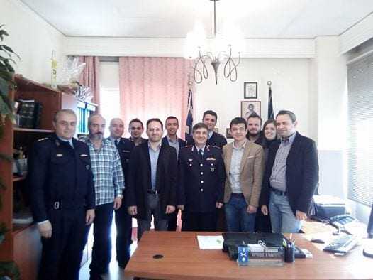 «Επίσκεψη του Διοικητικού Συμβουλίου της Ένωσης Αξιωματικών Α.Μ.Θ. στην Διεύθυνση  Αστυνομίας Αλεξανδρούπολης»   