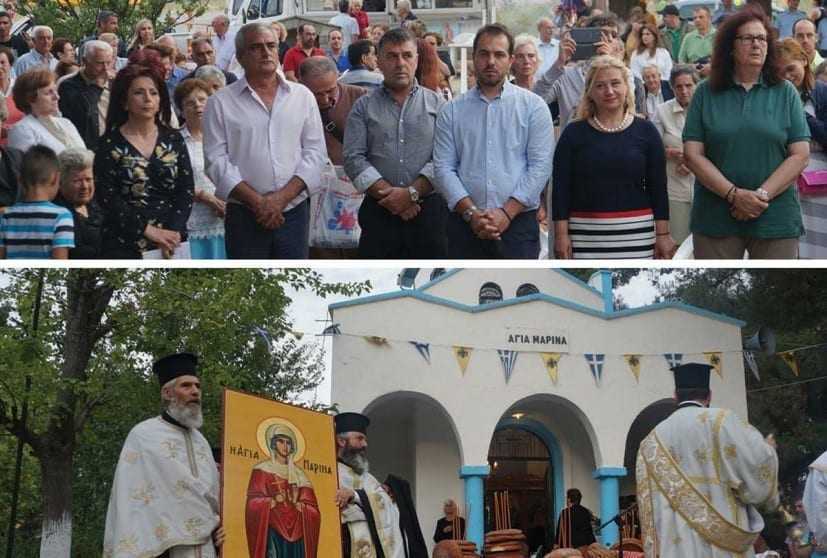 ΚΟΜΟΤΗΝΗ/Πανηγυρικός εσπερινός στην Αγία Μαρίνα Θρυλορίου