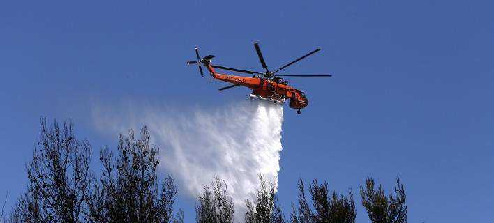Σουφλί: Μεγάλη φωτιά στο Εθνικό Πάρκο Δαδιάς -4 αεροσκάφη στην κατάσβεση