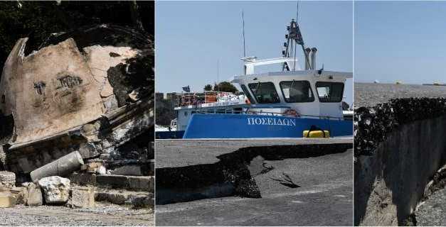 Φονικός σεισμός στην Κω: Αγώνας δρόμου για το λιμάνι, αγωνία για τουρισμό