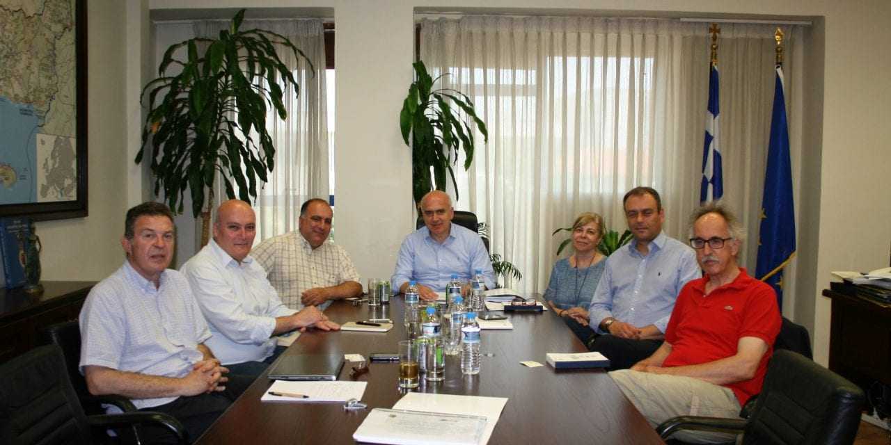 Συνάντηση του Περιφερειάρχη ΑΜΘ με τον Πρόεδρο του ΔΣ του Συνδέσμου Εξαγωγέων Βορείου Ελλάδος (ΣΕΒΕ)