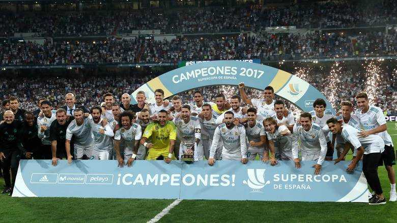 Super Cup Ισπανίας: Θρίαμβος της Ρεάλ Μαδρίτης με άνετη νίκη επί της Μπαρτσελόνα