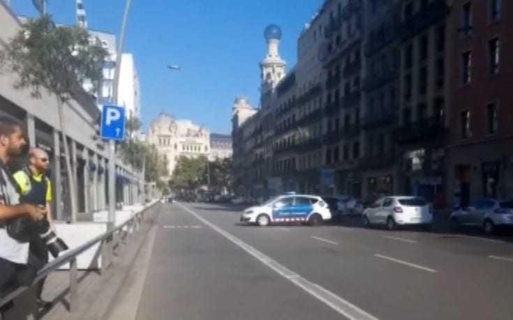 Δυο νεκροί και 25 τραυματίες στη Βαρκελώνη