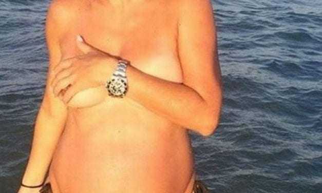 Πασίγνωστη Ελληνίδα ηθοποιός πόζαρε τόπλες και εγκυμονούσα στο Instagram