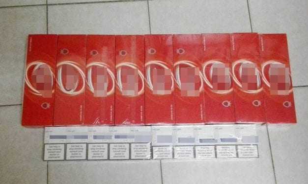 ΞΑΝΘΗ: Κατασχέθηκαν 110 πακέτα λαθραίων τσιγάρων