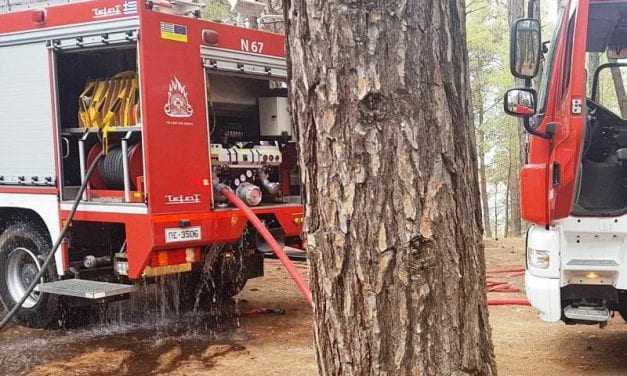 Υπό έλεγχο η φωτιά στους τοξότες