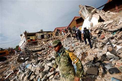 Μεξικό: 65 νεκροί και πάνω από 200 τραυματίες από τον σεισμό