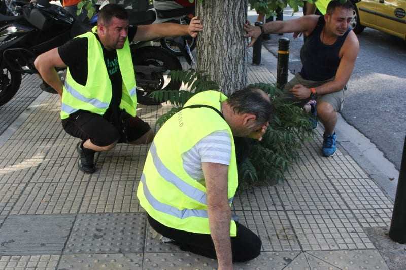 Χημικά στους εργαζόμενους ανοχή στους αναρχικούς