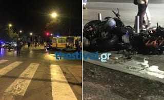 Τραγωδία στη Θεσσαλονίκη – 3 νεκροί σε σοκαριστικό τροχαίο δυστύχημα με μηχανές [photos – video]