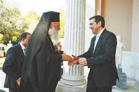 Τσίπρας και Εκκλησία Μεταξύ Ιερώνυμου και κόμματος ακροβατεί ο πρωθυπουργός