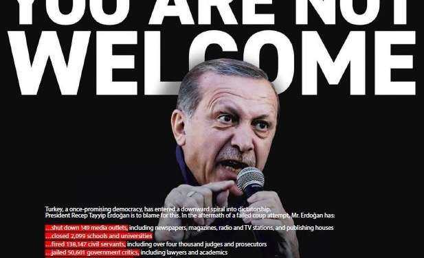 Διαδικτυακή εκστρατεία ενάντια στην επίσκεψη Ερντογάν στην Ελλάδα