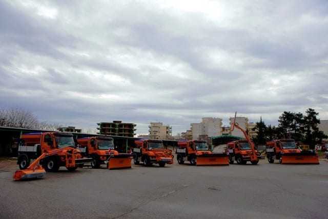 Η Περιφέρεια Ανατολικής Μακεδονίας-Θράκης  παρέλαβε 6 εκχιονιστικά οχήματα από τον ΤΑΡ