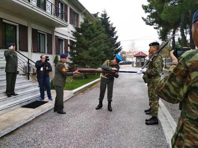 Το ΔΣΣ Στρατού υποδέχτηκε την πολεμική του σημαία.