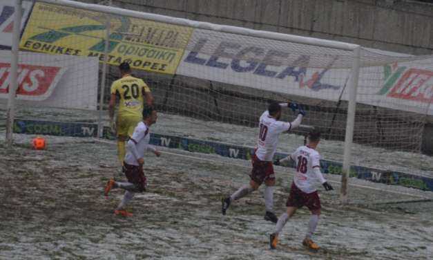 Νίκη της ΑΕΛ στο χιονισμένο AEL FC ARENA