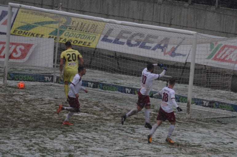 Νίκη της ΑΕΛ στο χιονισμένο AEL FC ARENA