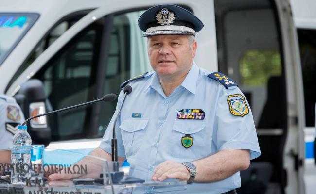 Για ένα χρόνο ακόμη αρχηγός της αστυνομίας ο Τσουβαλάς Κωνσταντίνος