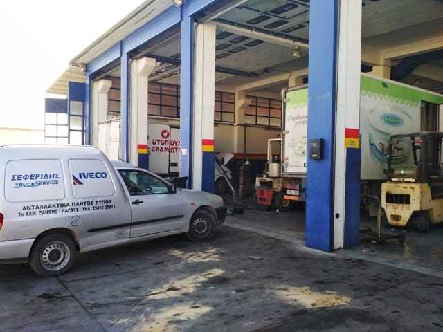 Truck service ΣΕΦΕΡΙΔΗ.  Ένα «βαρύ» όνομα της Ξάνθης ειδικευμένο, στα βαριά μηχανήματα